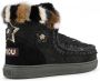 Mou Zwarte Eskimo Sneaker met Nertsbont Black Dames - Thumbnail 3