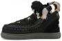 Mou Zwarte Eskimo Sneaker met Nertsbont Black Dames - Thumbnail 5