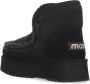 Mou Zwarte Shearling Winterlaarzen Ronde Neus Black Dames - Thumbnail 4