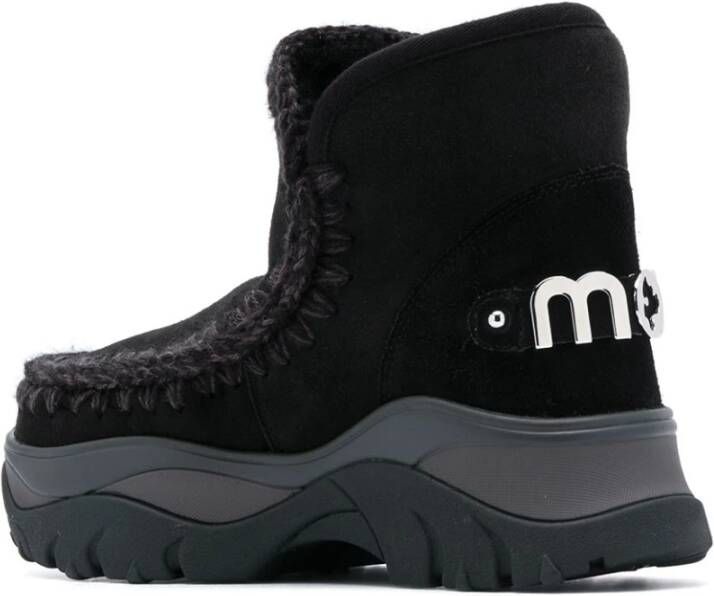 Mou Zwarte Sneakers voor een stijlvolle look Black Dames