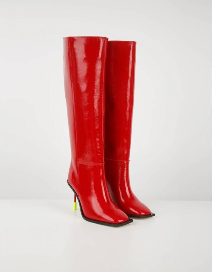 Msgm High Boots Rood Dames