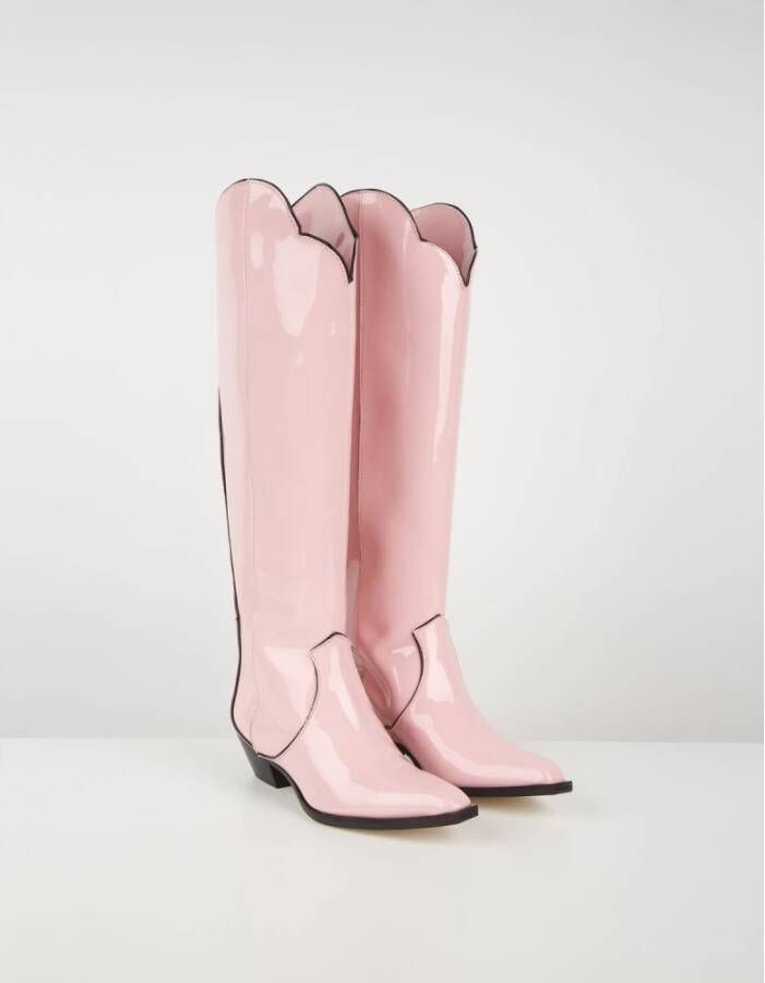 Msgm High Boots Roze Dames