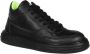 Msgm Lage leren sneakers Black Heren - Thumbnail 2