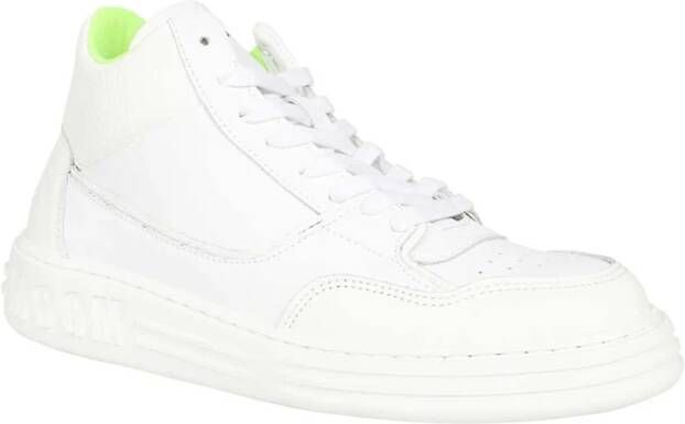 Msgm Lage leren sneakers White Heren