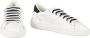 Msgm Leren Rubberen Zool Sneakers White Heren - Thumbnail 2