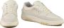 Msgm Leren Sneakers met Rubberen Zool White Heren - Thumbnail 2