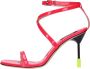 Msgm Sandalen Fuchsia Pink Dames - Thumbnail 2