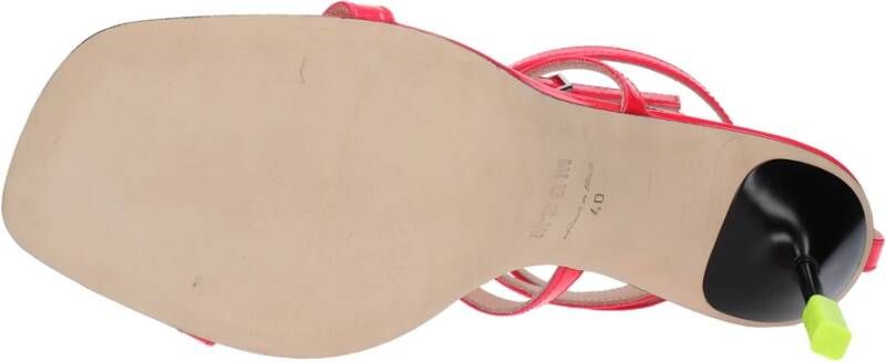 Msgm Sandalen Fuchsia Pink Dames