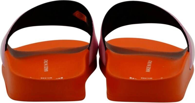 Msgm Sliders Oranje Dames