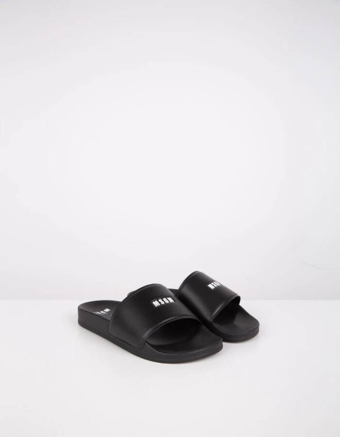 Msgm Sliders Zwart Dames