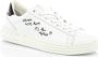 Msgm Leren Rubberen Zool Sneakers White Heren - Thumbnail 4