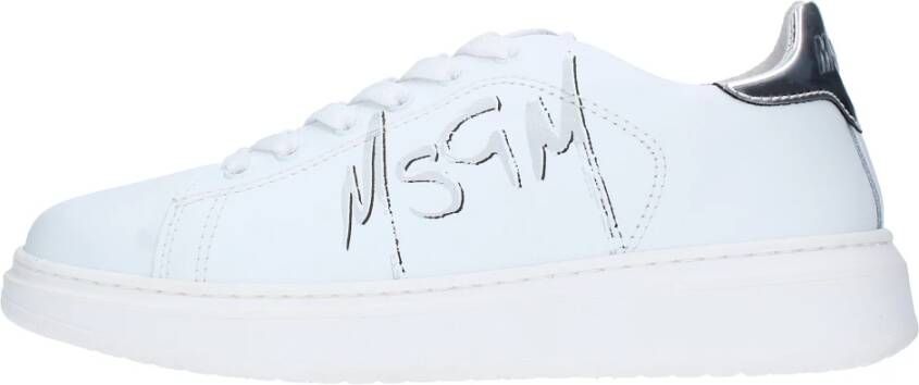 Msgm Sneakers Zilver Gray Dames