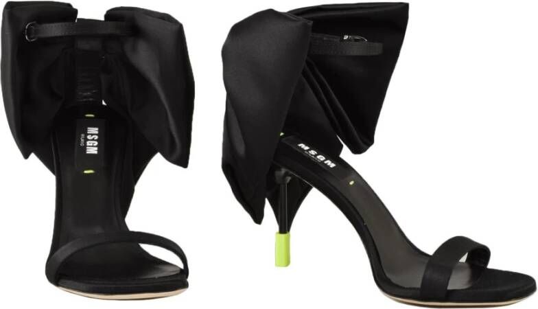 Msgm Stijlvolle Schoenen van Alternatieve Vezels Black Dames