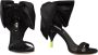 Msgm Stijlvolle Schoenen van Alternatieve Vezels Black Dames - Thumbnail 2