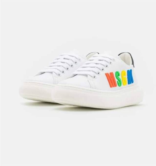 Msgm Stijlvolle Sneakers voor een Trendy Look White Dames