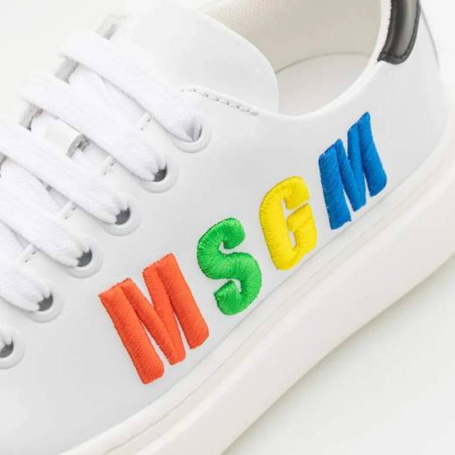 Msgm Stijlvolle Sneakers voor een Trendy Look White Dames