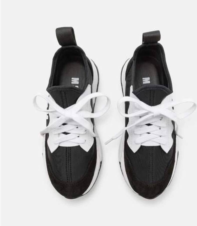 Msgm Stijlvolle Sneakers voor Mannen en Vrouwen Black Dames