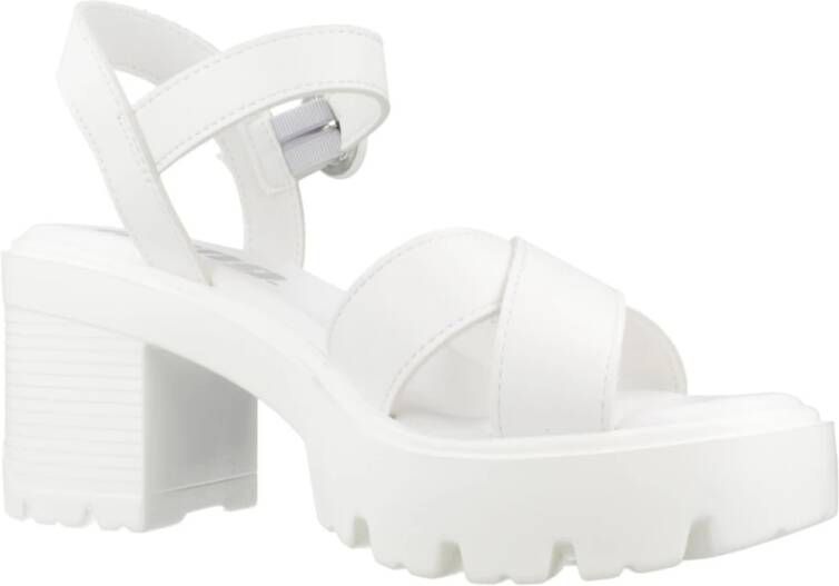 Mtng Elegant High Heel Sandals White Dames