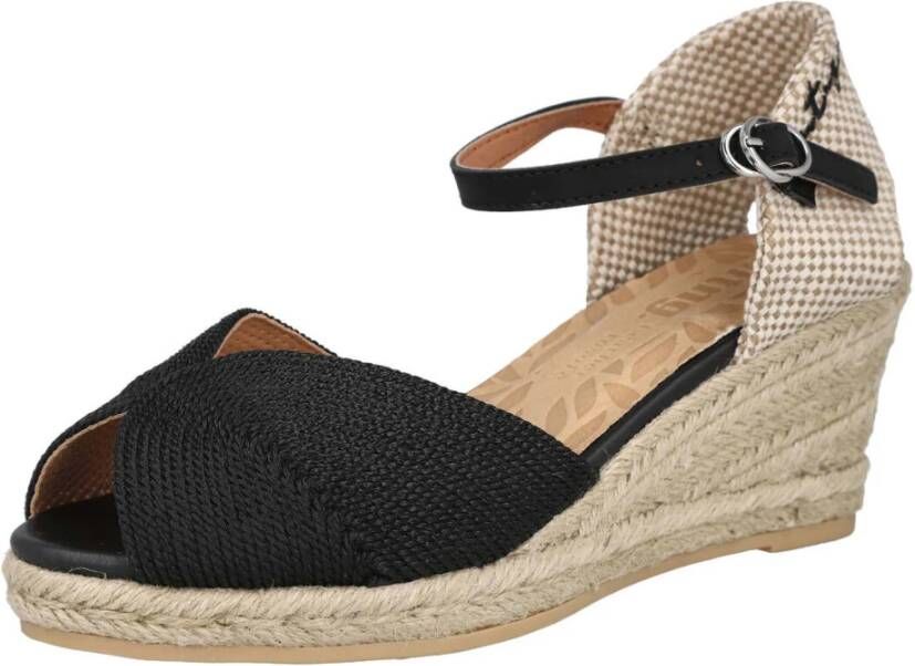 Mtng Esparto wedges Black Dames