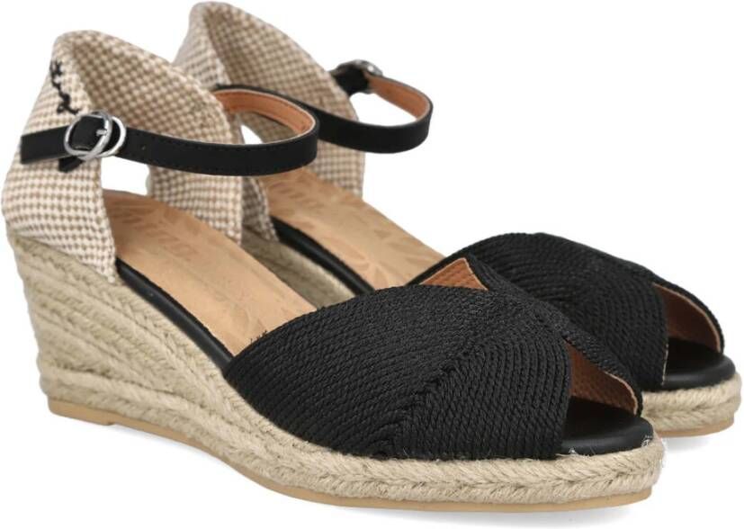 Mtng Esparto wedges Black Dames