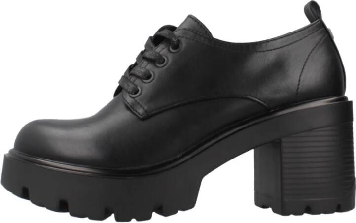 Mtng Klassieke Veterschoenen Bluchers Black Dames