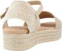 Mtng Plateau Sandalen Beige Dames - Thumbnail 8