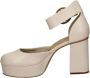 Mtng Elegant Dressed Pumps Beige Dames - Thumbnail 3