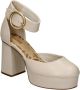 Mtng Elegant Dressed Pumps Beige Dames - Thumbnail 5