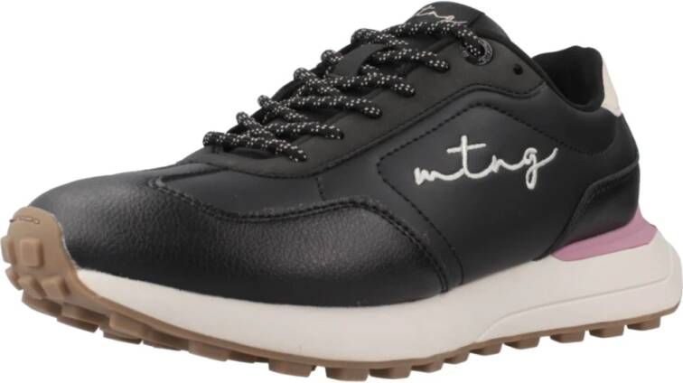 Mtng Veterschoen Sneakers Black Dames