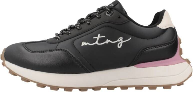 Mtng Veterschoen Sneakers Black Dames