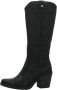 Mtng Western Style Cowboy Boots Black Dames - Thumbnail 4