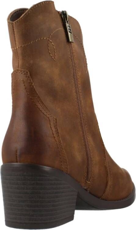 Mtng Western Style Cowboy Boots Black Dames