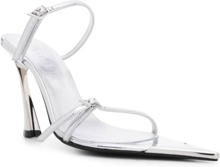 Mugler Stijlvolle Sandalen voor Vrouwen Gray Dames