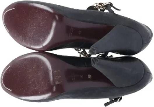 Mulberry Pre-owned Leather heels Black Dames