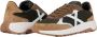 Munich Babel 03 sneakers zwart bruin camel - Thumbnail 6