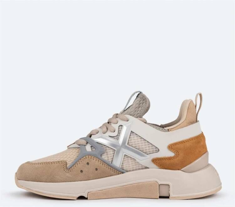 Munich Beige Sneakers Evolution Beige Dames