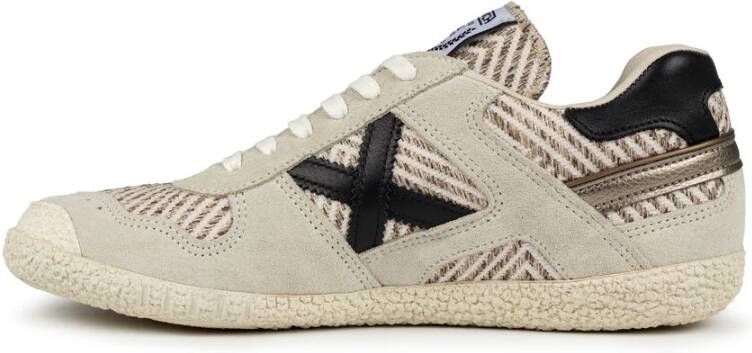 Munich Beige Urban Sneaker Goal Remake Beige Heren