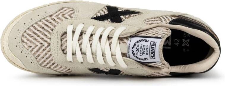 Munich Beige Urban Sneaker Goal Remake Beige Heren