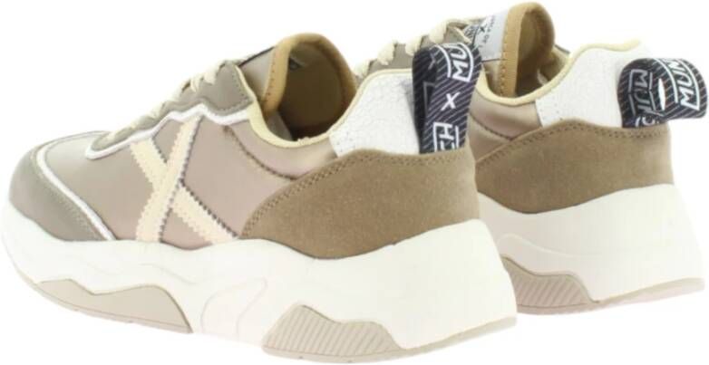 Munich Beige Wave Sneakers Beige Dames