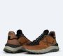 Munich Bruine Sportieve Textiel Sneakers Brown Heren - Thumbnail 6