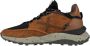 Munich Bruine Sportieve Textiel Sneakers Brown Heren - Thumbnail 4