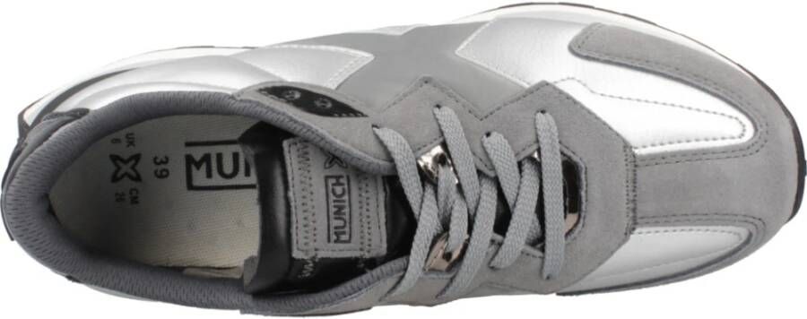 Munich Casual Sneakers voor Mannen Gray Dames