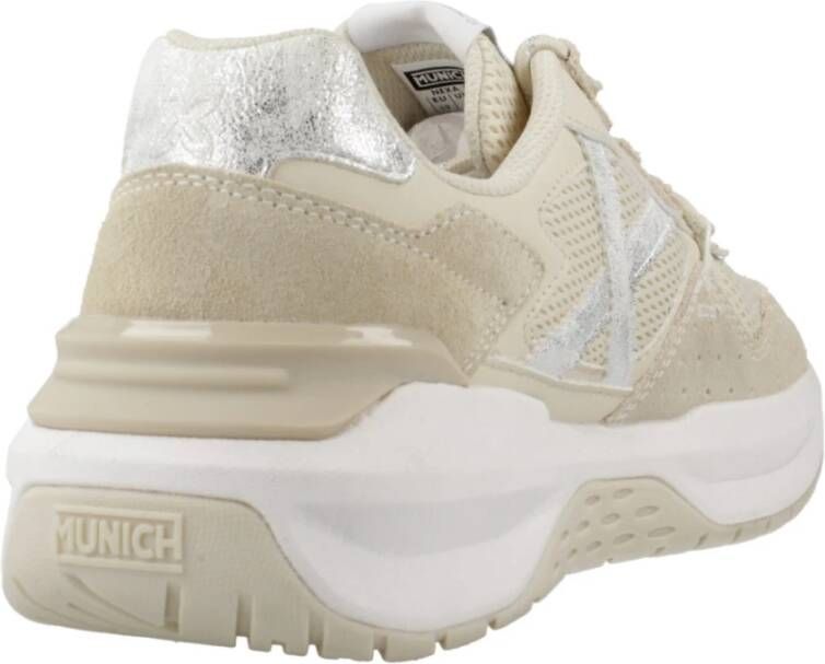 Munich Casual Sneakers voor Vrouwen Beige Dames