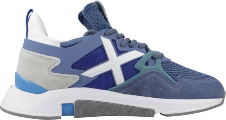 Munich Clik Sneakers Blue Heren