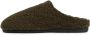 Munich Comfort Stijl Pantoffels Caqui Green Heren - Thumbnail 2