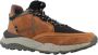 Munich Bruine Sportieve Textiel Sneakers Brown Heren - Thumbnail 18