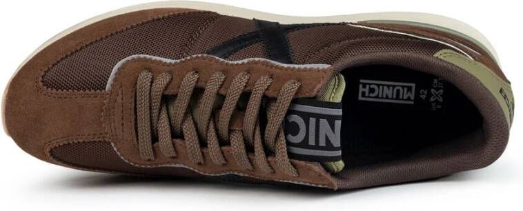 Munich Dynamo Marron Retro Sneaker Brown Heren