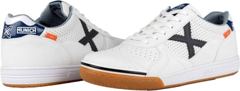 Munich G-3 Profit Futsal Voetbalschoenen White Heren