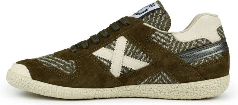 Munich Khaki Urban Sneaker Goal Remake Green Heren