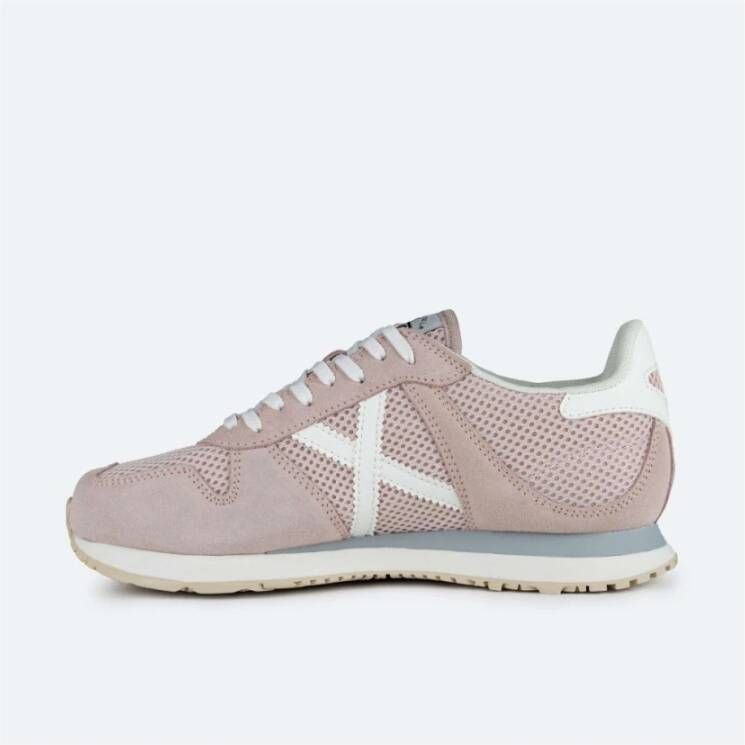 Munich Klassieke Platform Dames Sneakers Pink Dames